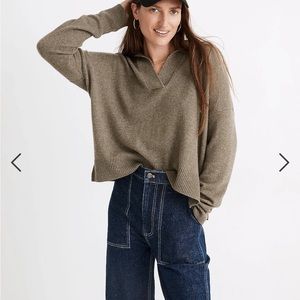 Madewell Davie Polo Sweater